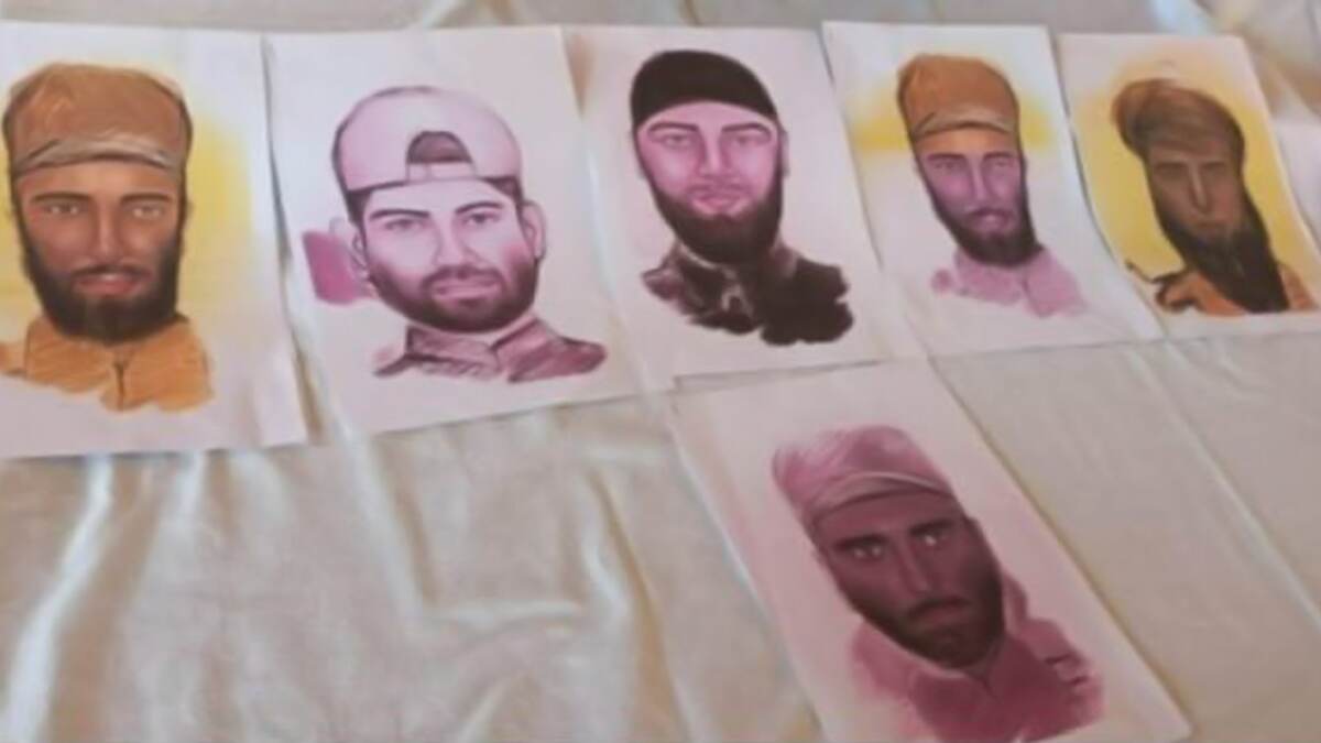 Sketches of 6 Terrorist: எல்லைதாண்டி வந்து இந்தியரை கொன்ற பயங்கரவாதிகள்; 6 பேரின் அடையாளத்தை வெளியிட்டது பாதுகாப்புப்படை.!