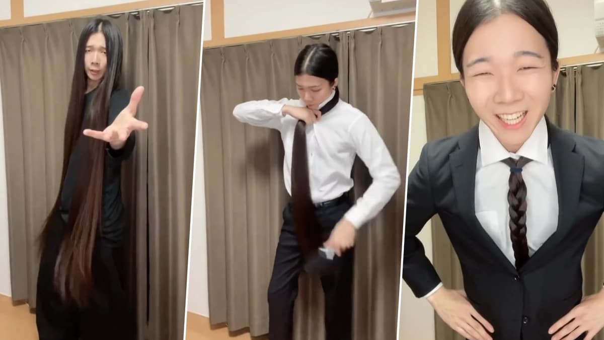 Hair Used As Tie: 