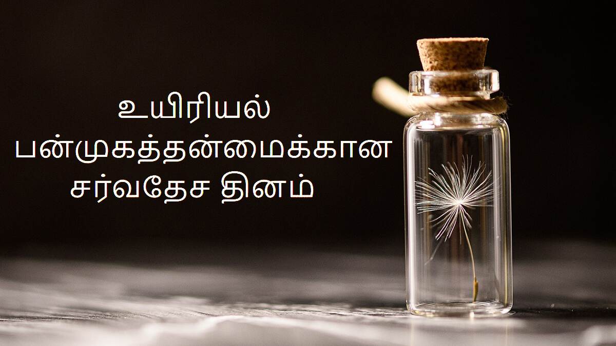 International Day for Biological Diversity 2024: இயற்கையுடனான நமது உறவு.. உயிரியல் பன்முகத்தன்மைக்கான சர்வதேச தினம்..!
