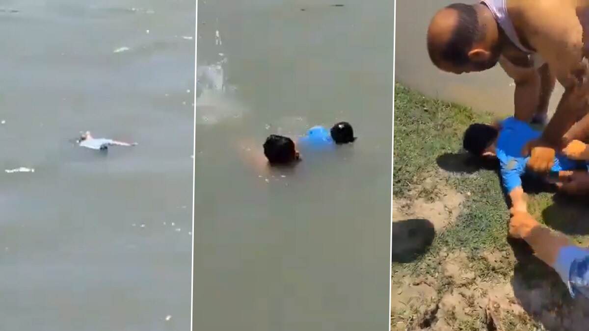 Brave Safakadal Duo Saves Minor In Daring River: ஓடும் நதியில் அடித்து செல்லப்பட்ட சிறுவன்.. கடவுள் போல் வந்து காப்பாற்றிய இரண்டு இளைஞர்கள்..!