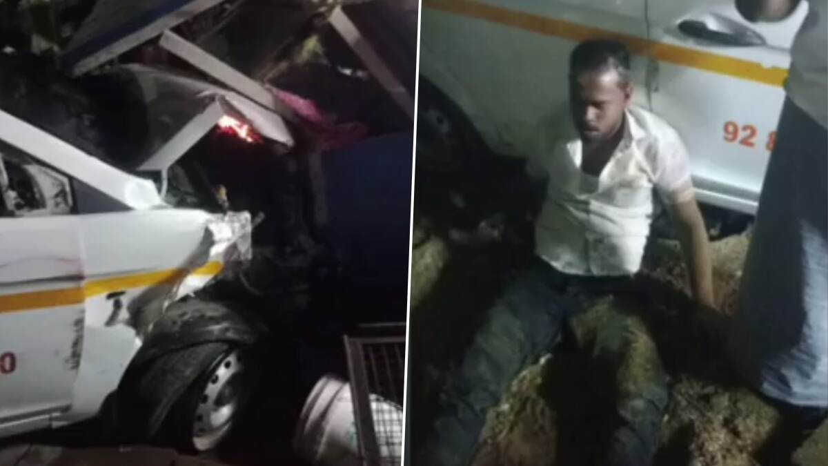 Viral Video: கரும்பு சாறு கடைக்குள் புகுந்த கார்.. சிசிடிவி காட்சிகள் வைரல்..!