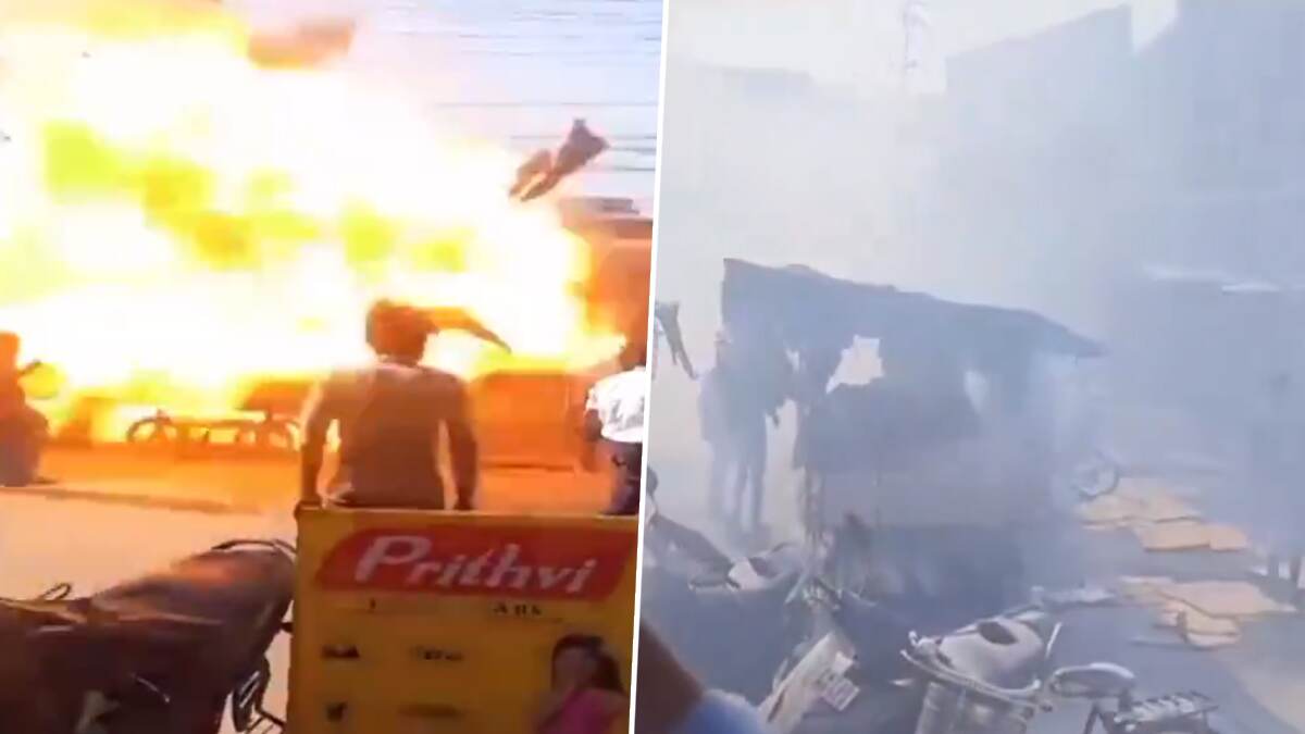 Samosa Shop Cylinder Blast: சமோசா கடையில் சிலிண்டர் தீப்பிடித்து வெடித்து விபத்து; நெல்லையில் பகீர்., பதறவைக்கும் காட்சிகள் உள்ளே.!
