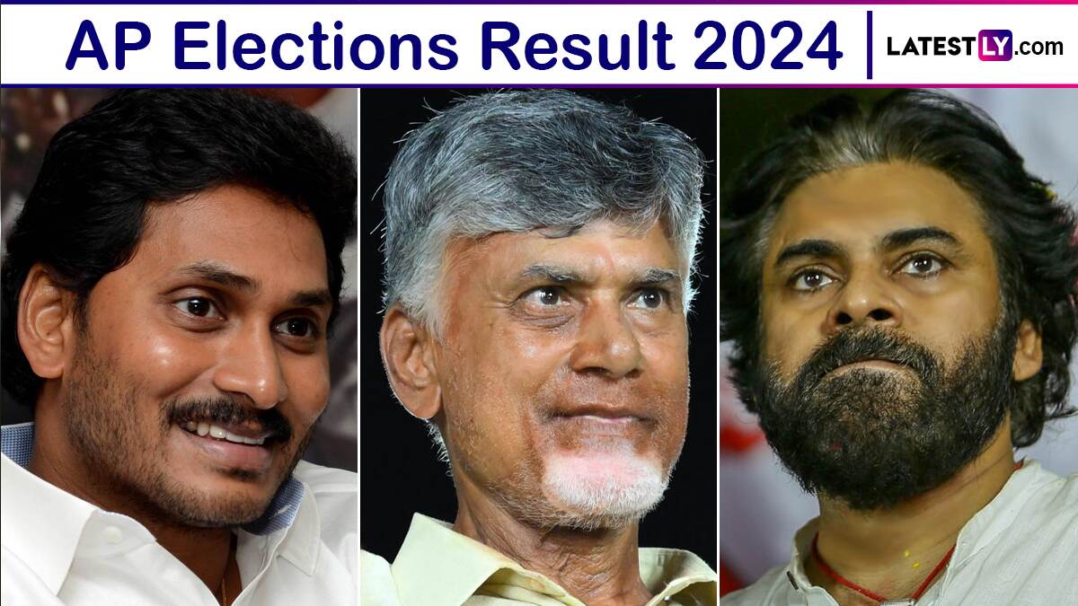 AP Election Results 2024: ஆந்திரப்பிரதேசம் மாநிலத்தில் தெலுங்கு தேசம் - ஜன சேனா - பாஜக கூட்டணி முன்னிலை.. ஆட்சி மாற்றம்..!