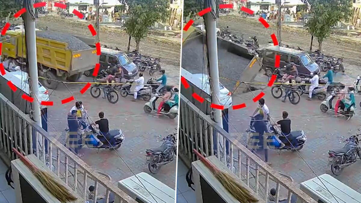 Gujarat Accident: திடீரென கவிழ்ந்த ஜல்லி லாரி.. துடிதுடித்து நசுங்கி இறந்த இரண்டு சிறுமிகள்.. குஜராத்தில் பரபரப்பு..!