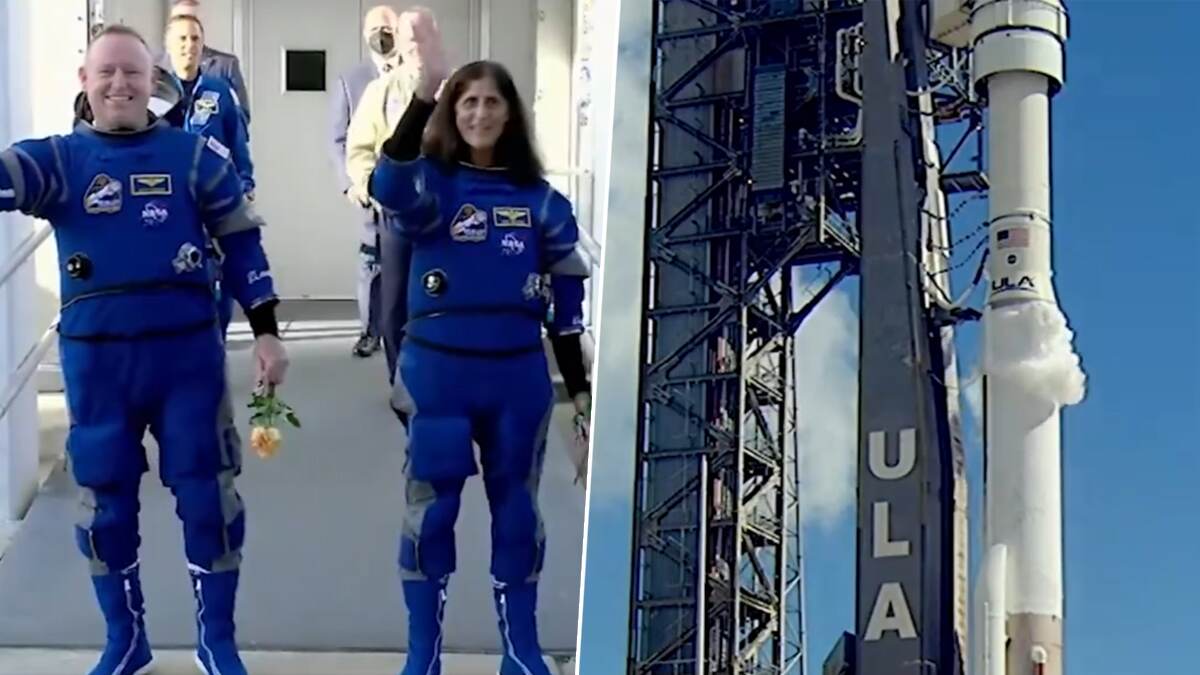 Sunita Williams Blasts Off To Space: 3-வது முறையாக விண்வெளி பயணம்.. சுனிதா வில்லியம்ஸின் சாதனை..!