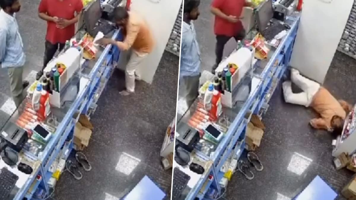 Man Dies Of Heart Attack: மெடிக்கலில் வேலை பார்த்துக் கொண்டிருந்த நபர்.. திடீரென உயிரிழந்த சம்பவம்.. ஹைதராபாத்தில் பரபரப்பு..!