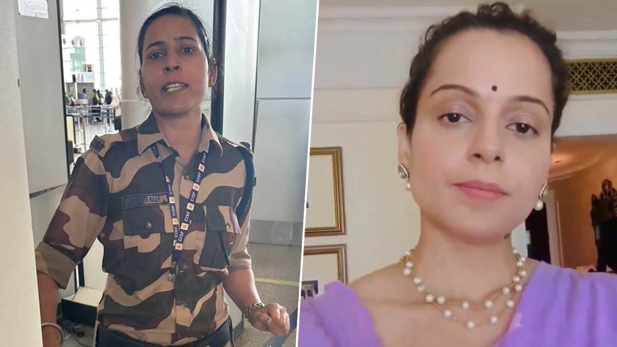 Kangana Ranaut Slapped By CISF Constable: கங்கனா ரனாவத்தை அறைந்த சிஐஎஸ்ஃஎப் பெண் கான்ஸ்டபிள்.. அறைந்த பெண் மீது கங்கனா புகார்..!
