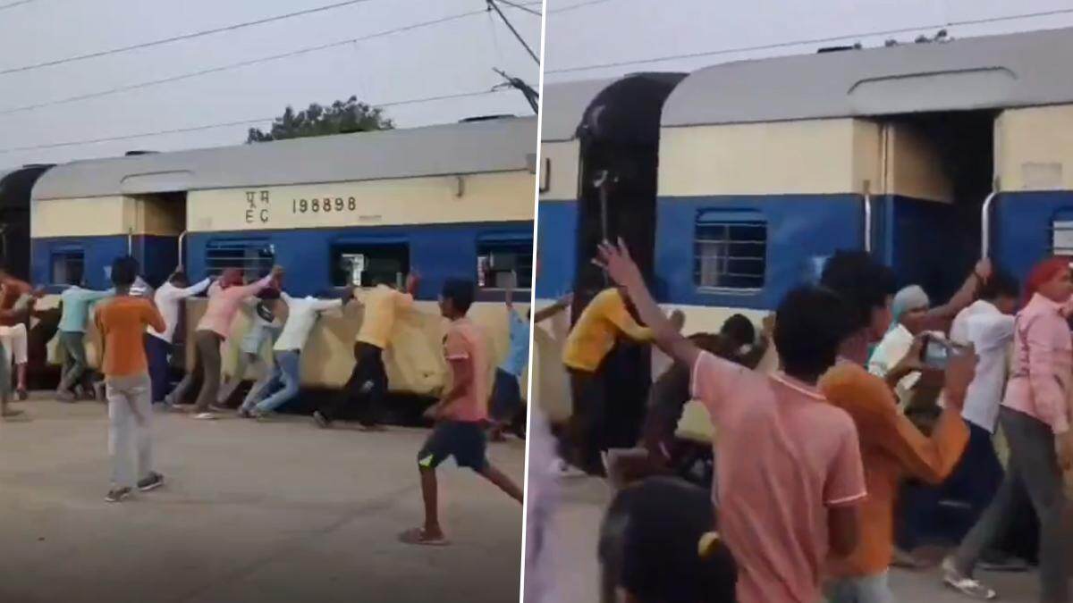 Fire Accident In the Train: பயணிகளின் சாதூர்யத்தால் தப்பிய ரயில் பெட்டிகள்: பீகார் ரயில் தீ விபத்தின் வைரல் காட்சிகள்‌‌..!