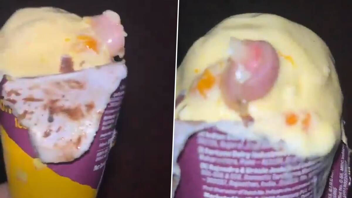 Human Finger In Ice Cream: ஐஸ்கிரீமில் துண்டிக்கப்பட்ட மனித விரல் இருப்பதைக் கண்டு அதிர்ச்சி; சமூக வலைதளத்தில் வீடியோ வைரல்..!