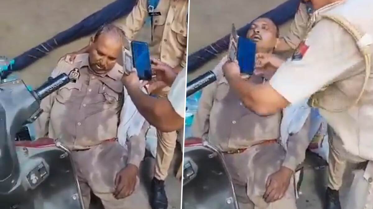 Police Constable Died: வெப்பத்தில் மயங்கி விழுந்த தலைமை காவலரை வீடியோ எடுத்த இன்ஸ்பெக்டர்; கேள்வி எழுப்பிய பொதுமக்கள்..! வீடியோ வைரல்..!