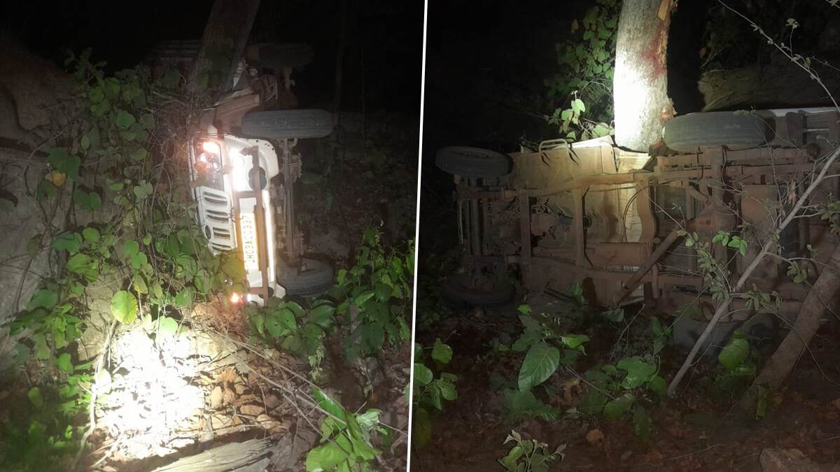 Security Forces Vehicle Accident: பாதுகாப்பு படை வீரர்கள் சென்ற வாகனம் பள்ளத்தில் கவிழ்ந்து விபத்து; 2 வீரர்கள் பலி..! 2 பேர் படுகாயம்..!