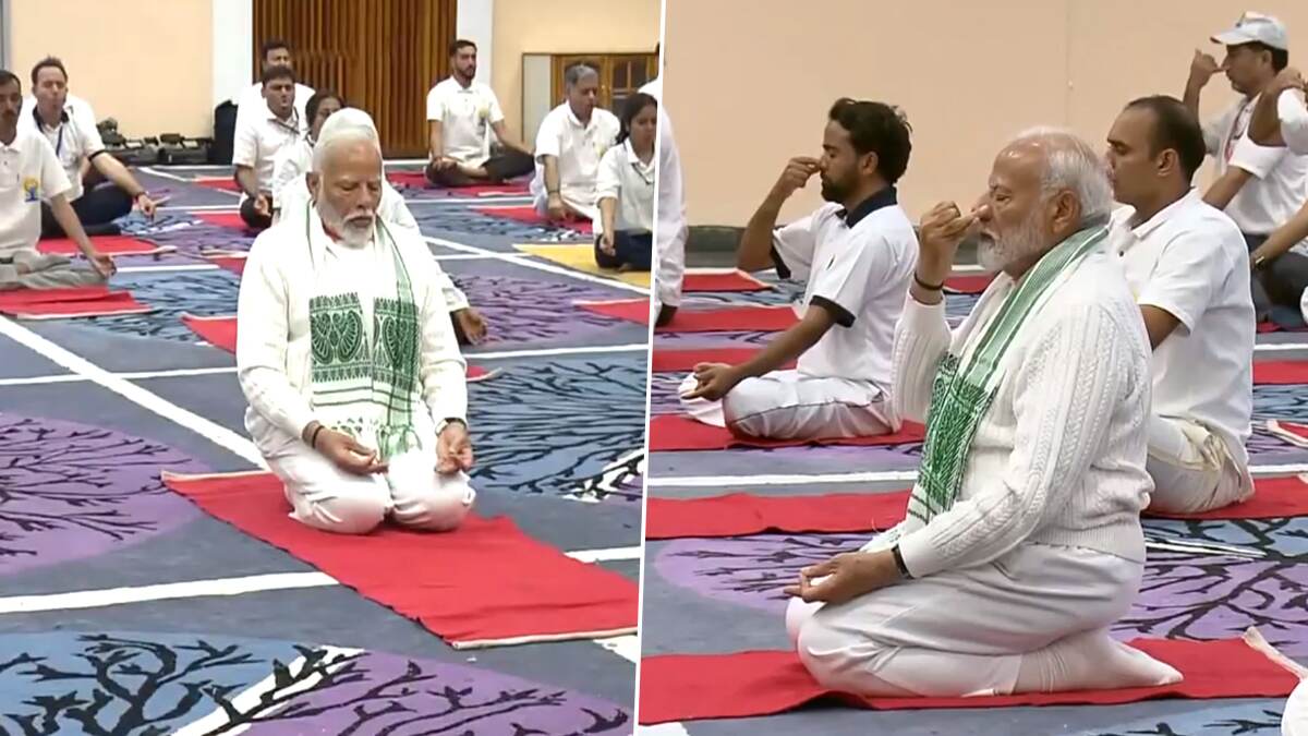 PM Modi on Yoga Day: 177 நாடுகளால் ஏற்றுக்கொள்ளப்பட்ட யோகாசனம்; பிரதமர் நரேந்திர மோடி பெருமிதம்.!