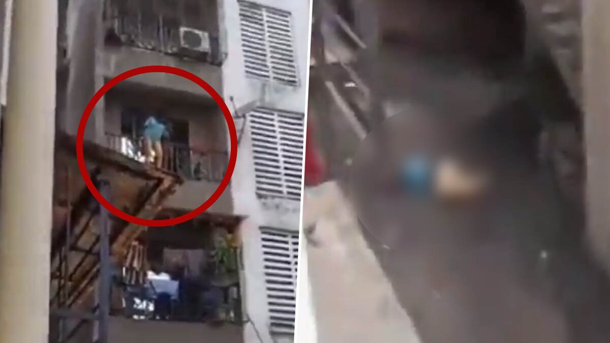 Suicide Attempt Caught on Camera: குடும்ப சண்டையில் விபரீதம்; 4 வது மாடியில் இருந்து குதித்த பெண் தற்கொலை முயற்சி.. அதிரவைக்கும் காட்சிகள்.!