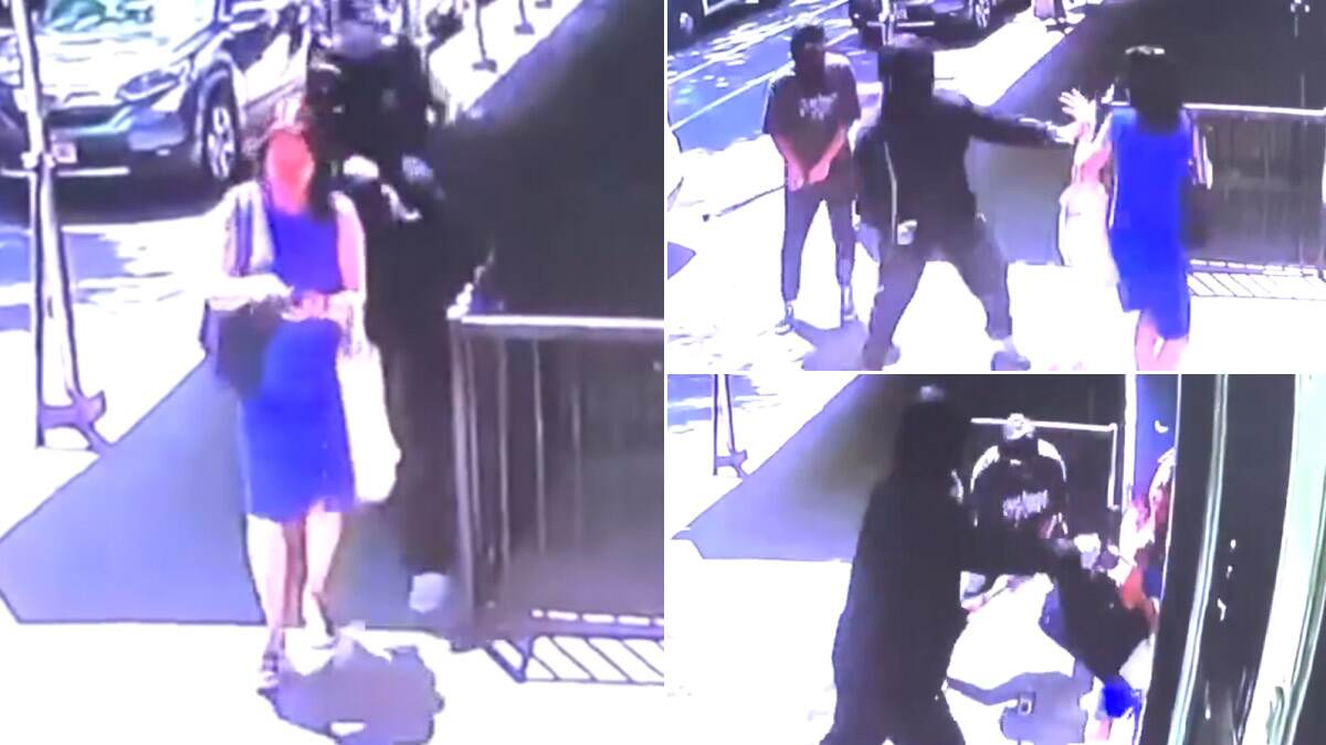 Masked Men Attack Woman: சாலையில் நடந்து சென்ற பெண்ணை தாக்கிய மர்ம நபர்கள்; வீடியோ வைரல்..!