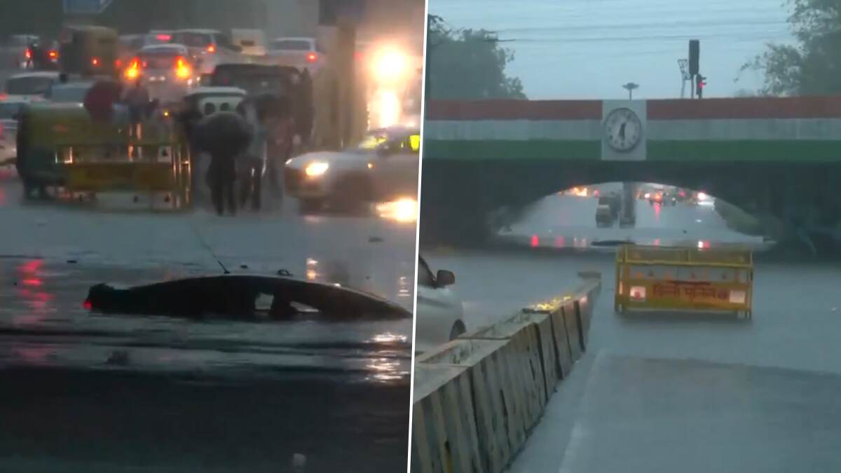 Heavy Rain In Delhi: வெளுத்து வாங்கும் கனமழை.. ஸ்தம்பித்துக் காணப்படும் தலைநகர் டெல்லி.. விமான நிலையத்தில் அரங்கேறிய விபத்து..!