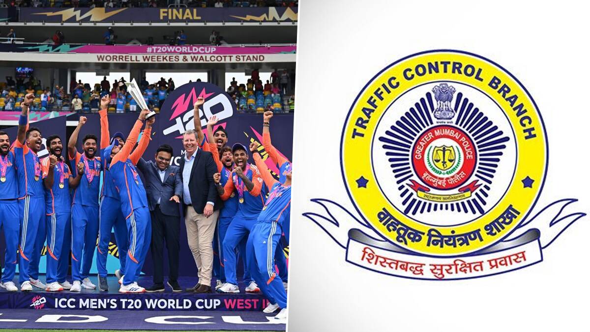 Team India Road show on Mumbai: வெற்றிக்கோப்பையுடன் மும்பை சாலைகளில் மாஸ் காண்பிக்கப்போகும் இந்திய அணி; மும்பை காவல்துறை முக்கிய அறிவிப்பு.!