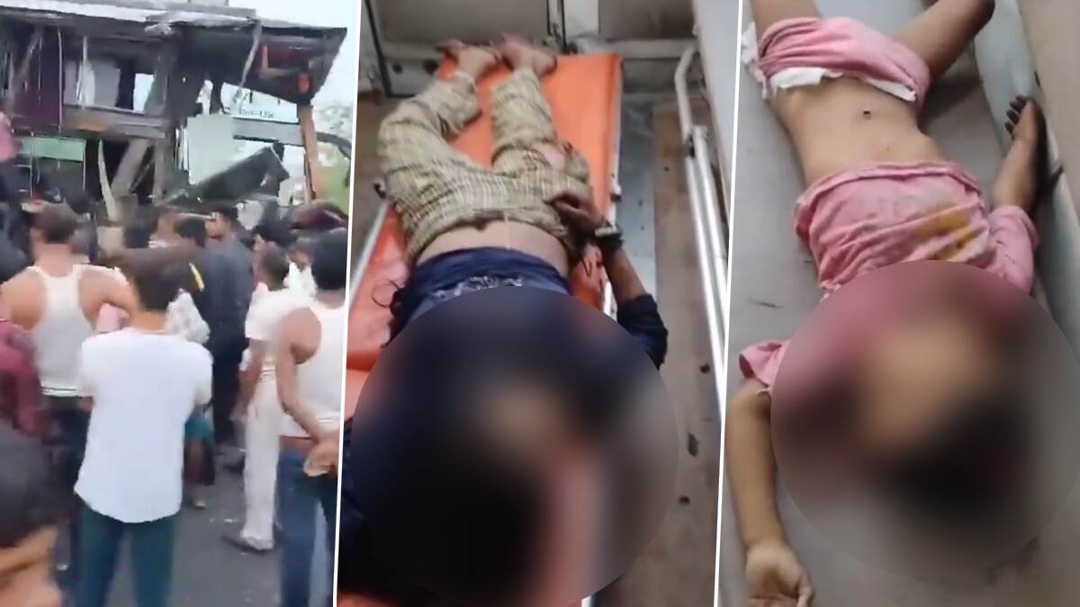 Bus Rammed into Milk Container: பால் ஏற்றிவந்த லாரி மீது பேருந்து மோதி பயங்கர விபத்து; 18 பேர் பலி., 30 பேர் படுகாயம்.!