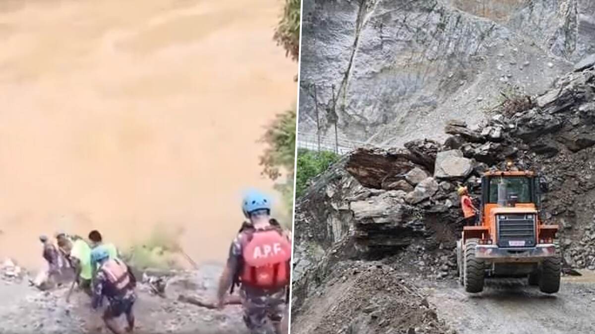 Nepal Landslide: நேபாளத்தில் நிலச்சரிவு.. ஆற்றில் அடித்துச் செல்லப்பட்ட 2 பேருந்துகள்..!