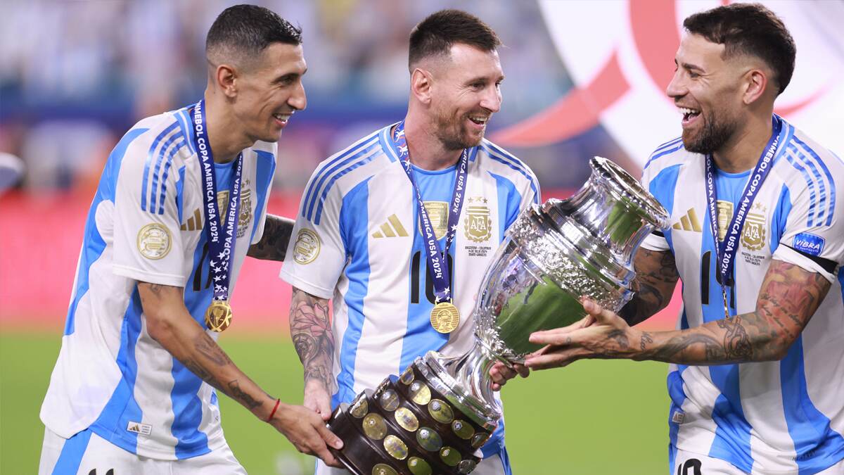 Copa America 2024 Final: கோபா அமெரிக்கா கால்பந்து தொடர்... சாம்பியன் பட்டம் வென்ற அர்ஜெண்டினா.. கண் கலங்கிய மெஸ்ஸி..!