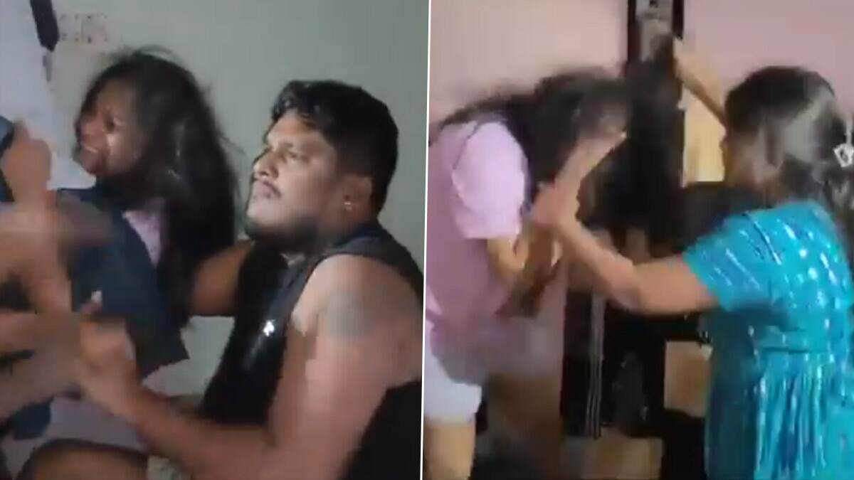 Cheating Husband Caught by Wife: ஸ்பா தோழியுடன் உல்லாசம்; கணவனை கையும் களவுமாக பிடித்து தர்ம அடி கொடுத்த மனைவி.!