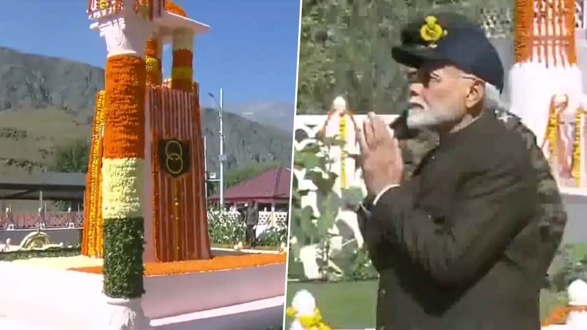 Kargil Vijay Diwas 2024: கார்கில் விஜய் திவாஸ் 25ம் ஆண்டு நினைவுதினம்; பிரதமர் நரேந்திர மோடி நேரில் சென்று மரியாதை.!