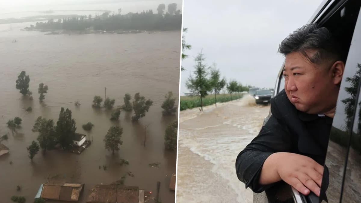 Flooding in North Korea: வடகொரியாவில் வெள்ளம்.. மீட்புப்பணிகள் தீவிரம்..!