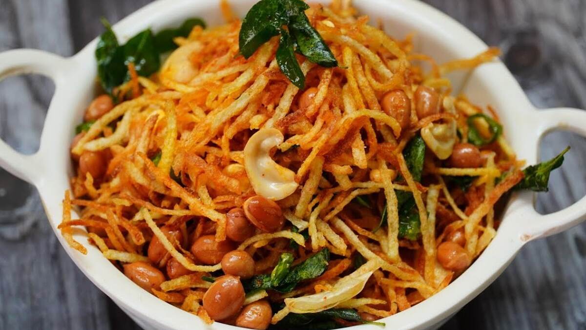 Potato Mixture Recipe: உருளைக்கிழங்கை பயன்படுத்தி சத்தான மிச்சர் செய்வது எப்படி..? விவரம் உள்ளே..!
