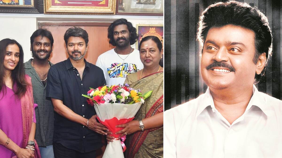 Vijayakant: விஜயகாந்தின் ஏஐ உருவம்; கோட் திரைப்படத்தில் ரசிகர்களுக்கு இன்ப விருந்து.! அசத்தல் அப்டேட் இதோ.!