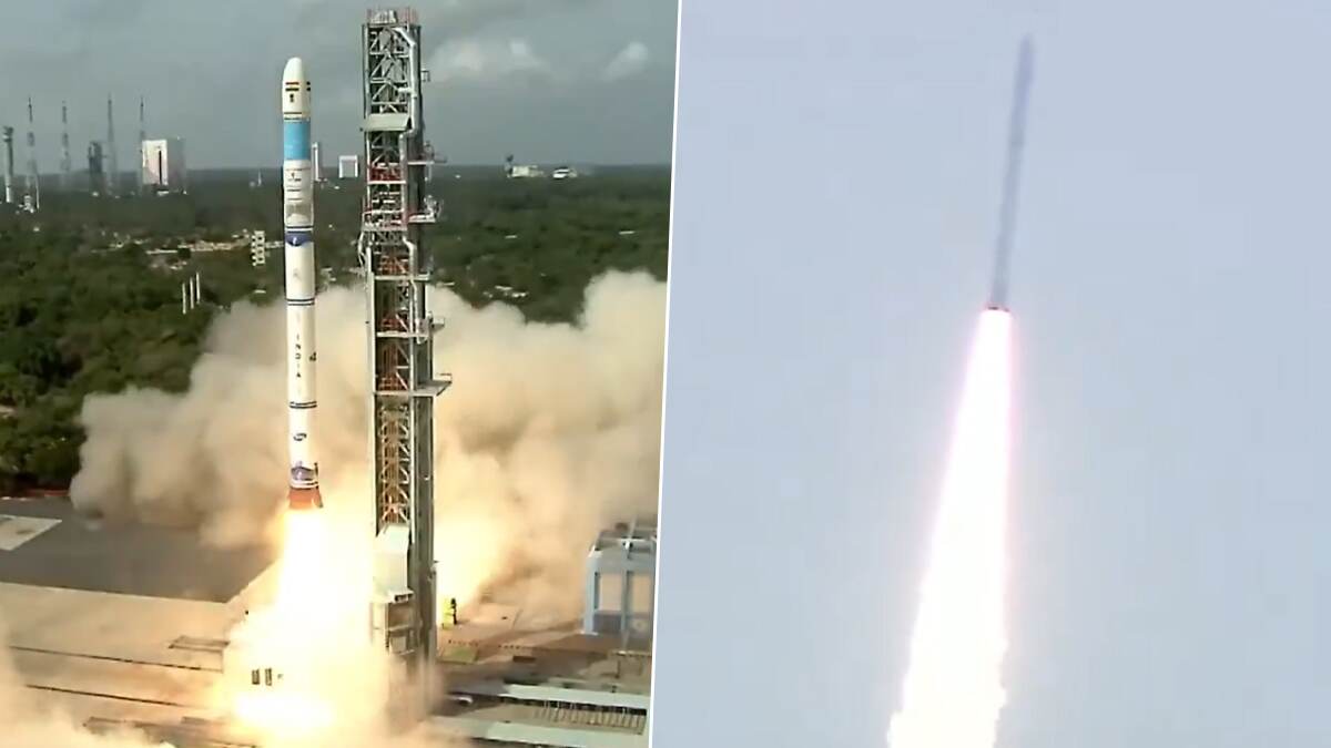 Isro’s SSLV-D3 Mission: இஸ்ரோவின் புதிய சாதனை.. வெற்றிகரமாக விண்ணில் பாய்ந்த எஸ்எஸ்எல்வி டி-3 ராக்கெட்..!