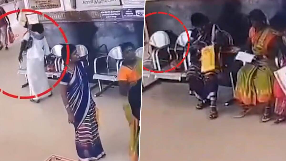 CCTV Video: கண்ணிமைக்கும் நேரத்தில் கைப்பையை தூக்கிக்கொண்டு ஓடிய நபர்; இரயில் நிலையத்தில் பகீர் சம்பவம்.!