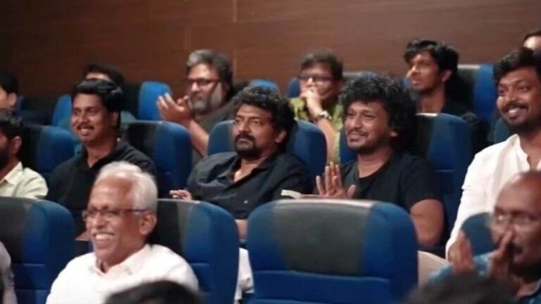 Kottukkaali Premiere Show: கொட்டுக்காளி பிரிமியர் ஷோ.. சூப்பர் ஸ்டாரின் இயக்குனர்களைக் கவரும் கூழாங்கல் இயக்குனர்..!