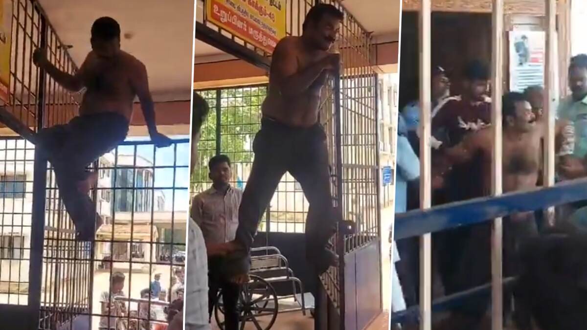 Monkey Attack: குரங்கு கடித்தற்காக சிகிச்சை பெற்று வந்த நபர் செய்த அட்ராசிட்டி.. வைரலாகும் வீடியோ..!