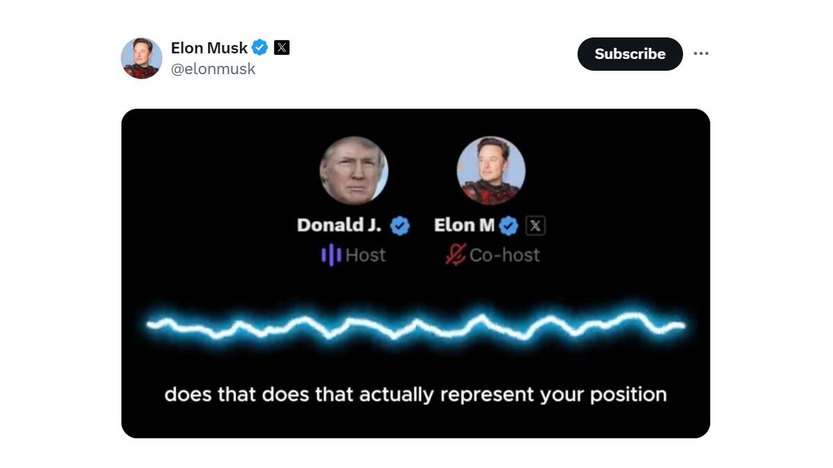 DDoS Attack Disrupted Musk-Trump Interview: எலான் மஸ்க்-டொனால்ட் டிரம்ப் நேர்காணல் நேரடி ஒளிபரப்பு.. தாமதமாக்கிய DDOS தாக்குதல்..!