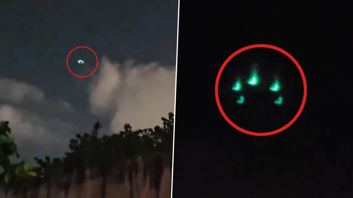 Mysterious Object Flying In Sky: இரவு வானில் பறந்த மர்ம பொருள்; சென்னையில் ஏலியன்களின் பறக்கும் தட்டு? வீடியோ வைரல்..!
