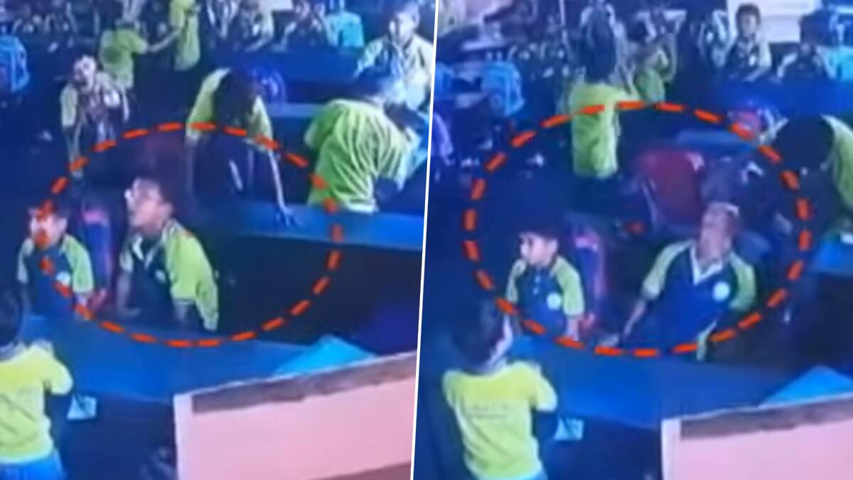 School Boy Dies In Classroom: வகுப்பறையில் உக்காந்திருந்த சிறுவன் துடிதுடித்து பலி; நெஞ்சை பதற வைக்கும் வீடியோ..!
