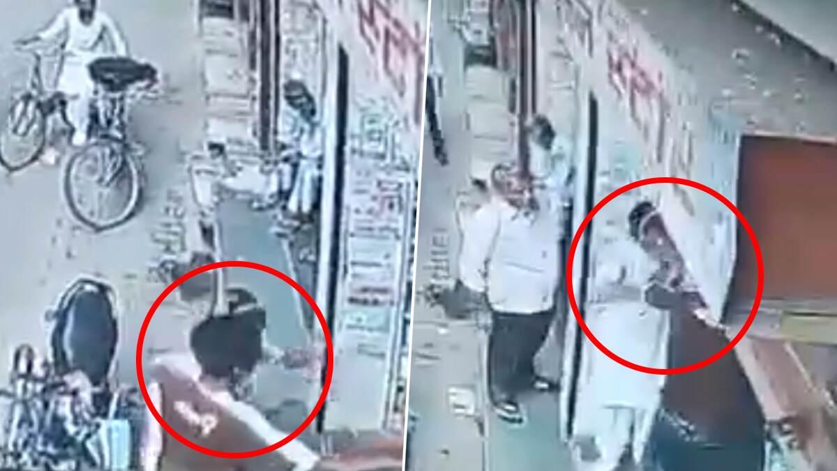 School Girl Slaps Boy On Cheek: நடுரோட்டில் அத்துமீறிய இளைஞர்; தேடி வந்து பளார் விட்ட பள்ளி மாணவி.. சிங்கப்பெண்ணின் அதிரடி செயல்..!