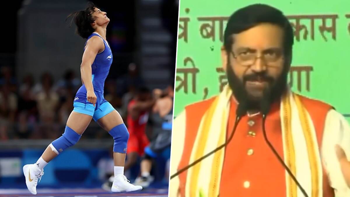 Nayab Saini on Vinesh Phogat: 