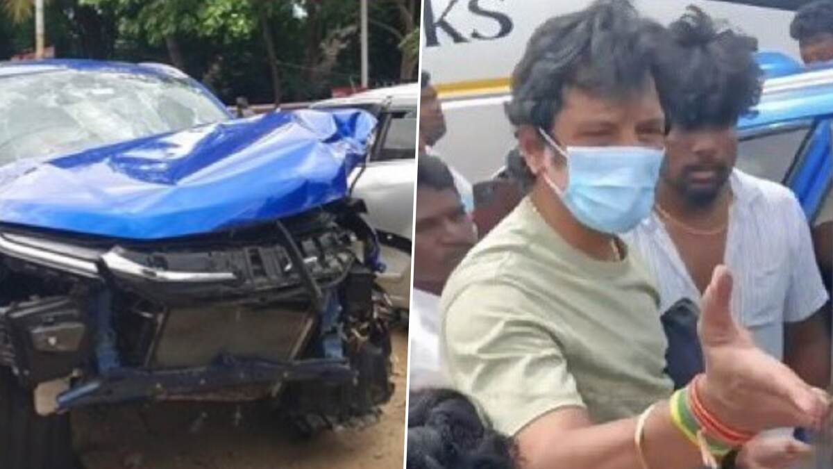 Actor Jiiva Car Crash: நடிகர் ஜீவா சென்ற கார் விபத்து.. குடும்பத்துடன் சென்றபோது நடந்த விபரீதம்..!