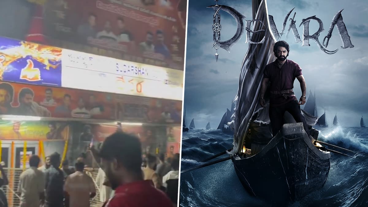 Devara: தேவாரா ரிலீஸ்; தலையை துண்டாக வெட்டி பலிகொடுத்த ரசிகர்.. பதறவைக்கும் சம்பவம்.! கொண்டாட்டத்தில் கொடுமை.!