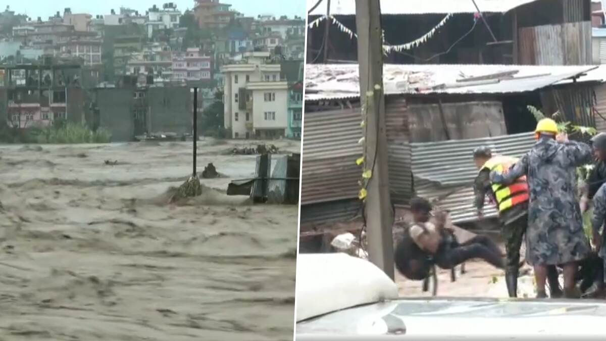 Nepal Floods: நேபாளத்தை புரட்டியெடுத்த கனமழை; நிலச்சரிவு, வெள்ளத்தில் சிக்கி 112 பேர் பலி., 62 பேர் மாயம்..! பதறவைக்கும் வீடியோ வைரல்.!
