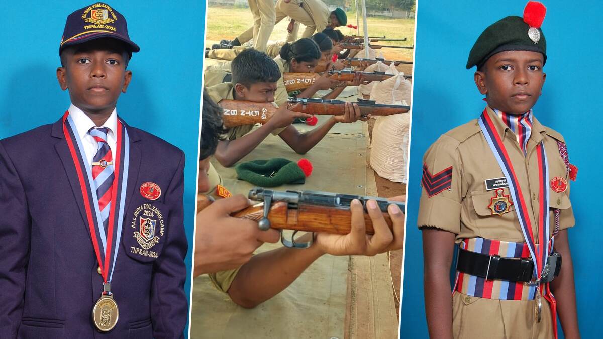 Shooting Competition: தேசிய அளவிலான துப்பாக்கி சுடுதல் போட்டி.. தங்கம் வென்ற நெல்லை அரசுப் பள்ளி மாணவன்..!