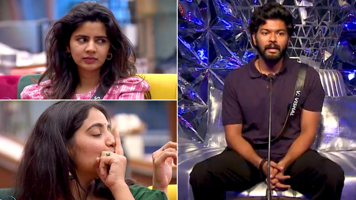 Bigg Boss Tamil Season 8: சவுந்தர்யாவை கண்ணீர்விடவைத்த போட்டியாளர்கள்; மூன்றாவது வார நாமினேஷனில் அடுத்த சம்பவம்.. ப்ரோமோ உள்ளே.!