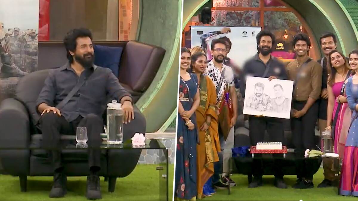 Sivakarthikeyan in BB Tamil House: போடு தகிட., தகிட.. பிக் பாஸ் இல்லத்திற்குள் அமரன் சிவகார்த்திகேயன்.. கொண்டாட்டத்தில் போட்டியாளர்கள், ரசிகர்கள்.!