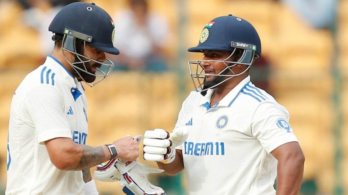 IND Vs NZ 1st Test: ரச்சின் ரவீந்திரா சதத்தால் நியூசிலாந்து 402 ரன்கள் குவிப்பு.. இந்தியா நிதான ஆட்டம்..!