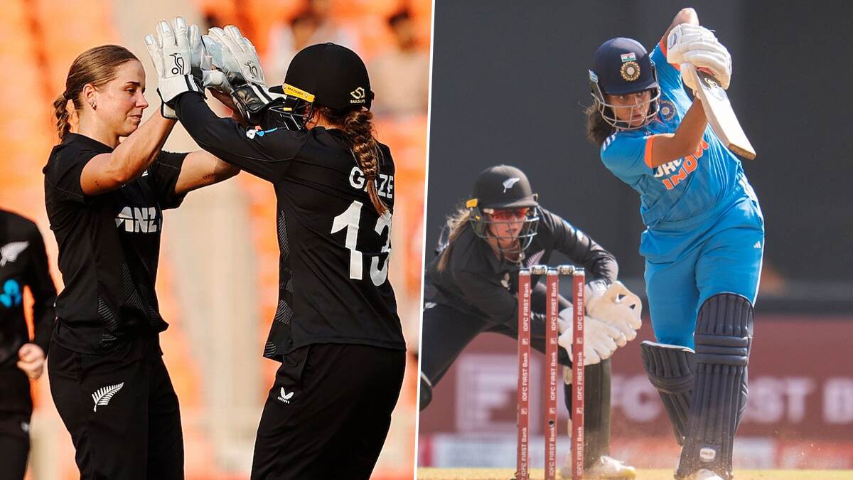 INDW Vs NZW: முதல் ஒருநாள் போட்டியில் இந்திய மகளிர் அணி 227 ரன்களுக்கு ஆல் அவுட்.. நியூசிலாந்து மகளிர் அணி அபாரம்..!