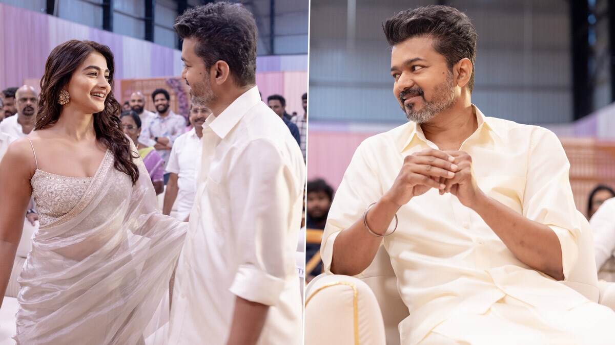 Thalapathy 69 Poojai: ‘தளபதி 69’ படத்தின் பூஜை.. தளபதி விஜய்யின் வைரல் புகைப்படங்கள்..!
