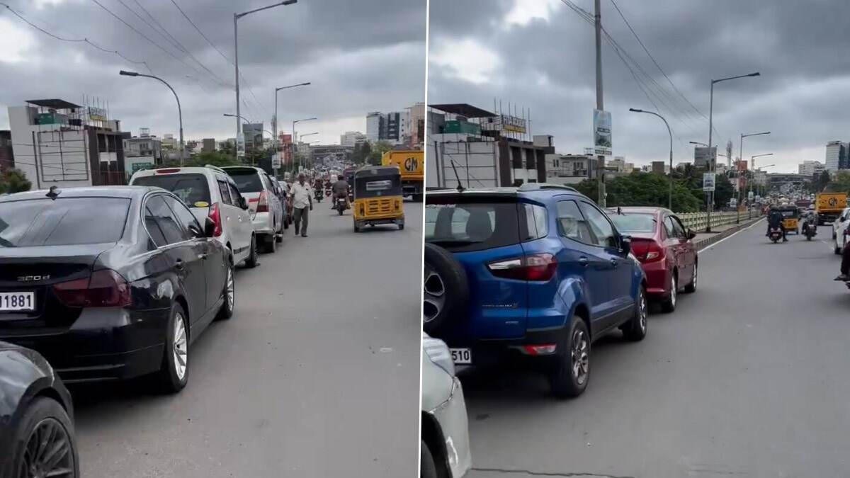 Velachery Bridge Parking: வெளுத்து வாங்கும் பேய் மழை; சென்னைக்கு ரெட் அலர்ட்.. கார் பார்க்கிங் ஏரியாவான வேளச்சேரி பாலம்.!
