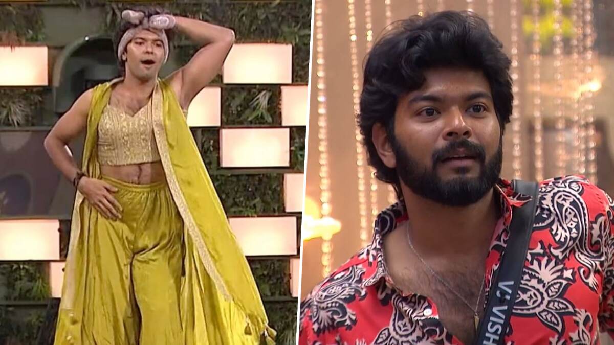 VJ Vishal: மீசை, தாடியை எடுத்து, ஜிங்குனுமனி பாடலுக்கு மாஸ் காட்டிய விஜே விஷால்.. பிக் பாஸ் வீட்டுக்குள் கொண்டாட்டம்.!