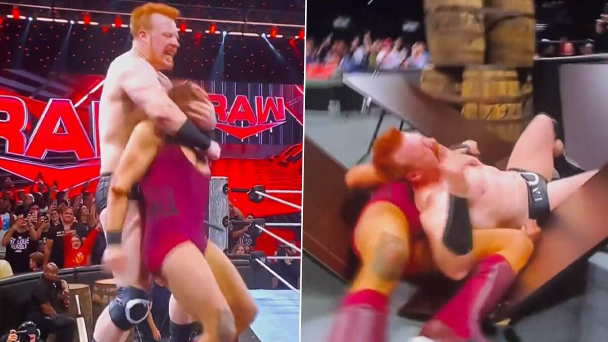 Donnybrook Match On WWE Raw: கம்பினை வைத்து சுழட்டி அடிக்கும் டோனிபுரூக் போட்டி.. வீர தழும்புகளுடன் வெற்றி பெற்ற ஷீமஸ்..!