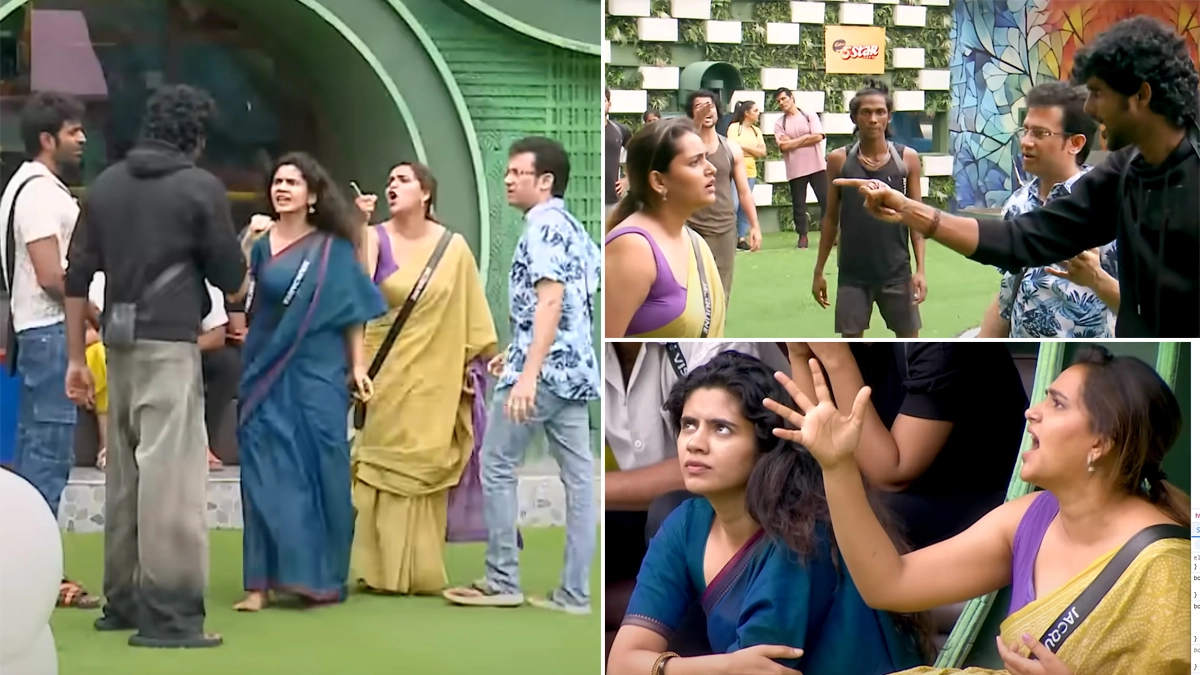 Bigg Boss Tamil Season 8: வெடித்த சண்டை.. ராணவ்வை அடிக்க பாய்ந்த செளந்தர்யா.. வைரலாகும் வீடியோ..!